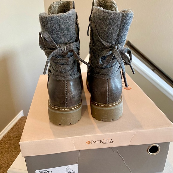 NIB - Women’s Gray boots - Patrizia by Spring Step boots Dawna - Picture 7 of 10
